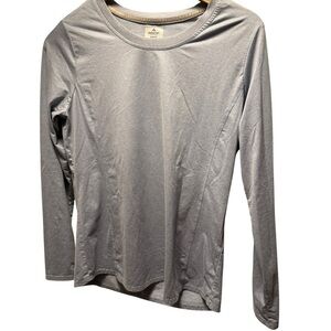 Ridgecut Women's Long-Sleeve T-shirt in Grey / Blue Athletic Wear